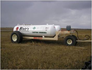 anhydrous ammonia fertilizer