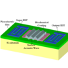 CMOS-SAW chip as a chemical and biochemical sensor, and RF Device Novel CMOS-SAW based fabrication process